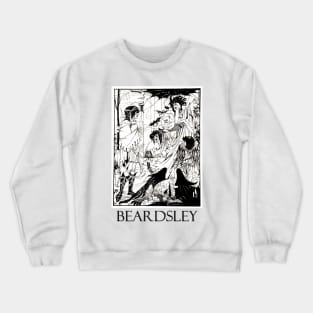 Wicked Dreams by Aubrey Beardsley Crewneck Sweatshirt